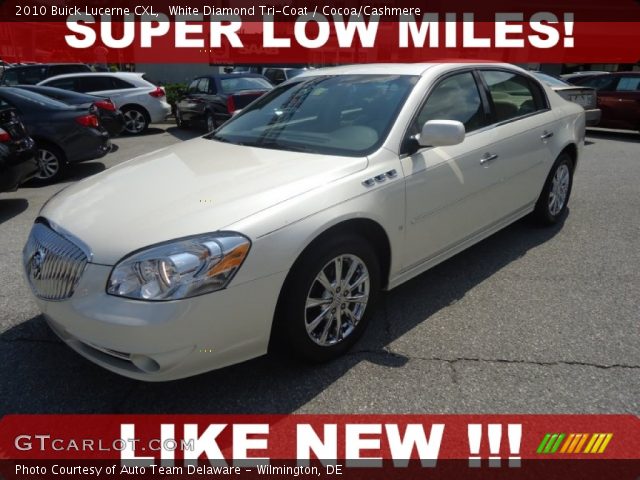 2010 Buick Lucerne CXL in White Diamond Tri-Coat