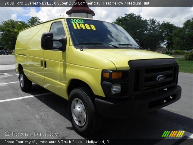2008 Ford E Series Van E250 Super Duty Commericial in Fleet Yellow