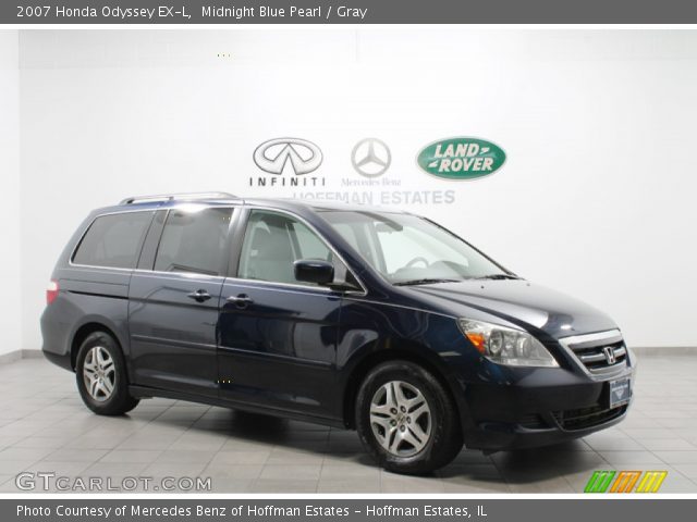 2007 Honda Odyssey EX-L in Midnight Blue Pearl