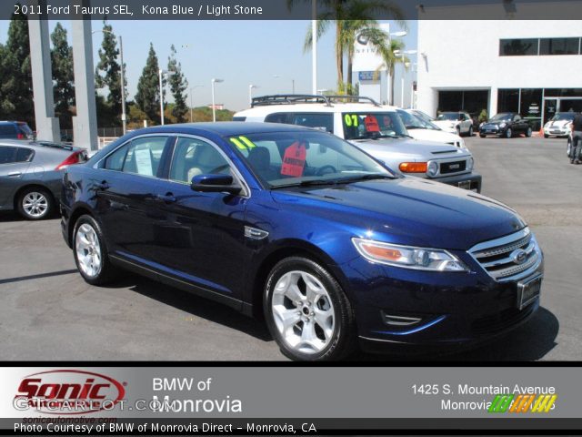 2011 Ford Taurus SEL in Kona Blue