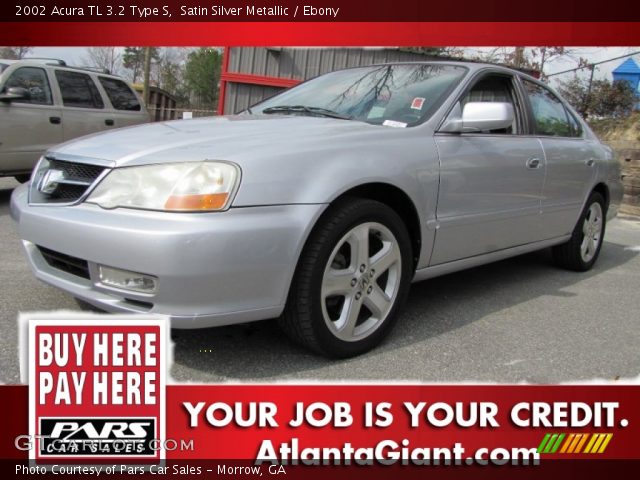 2002 Acura TL 3.2 Type S in Satin Silver Metallic