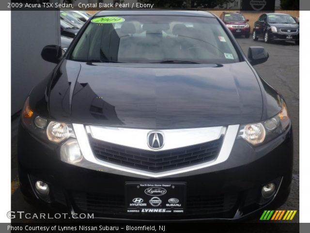 2009 Acura TSX Sedan in Crystal Black Pearl