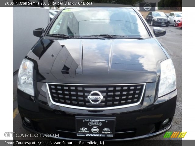 2009 Nissan Sentra 2.0 S in Super Black
