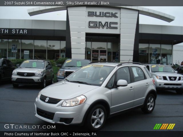 2007 Suzuki SX4 Convenience AWD in Silky Silver Metallic