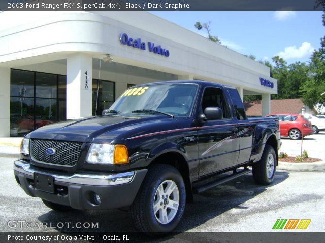 2003 Ford Ranger FX4 SuperCab 4x4 in Black