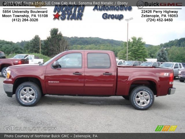 2013 GMC Sierra 1500 SLE Crew Cab 4x4 in Sonoma Red Metallic