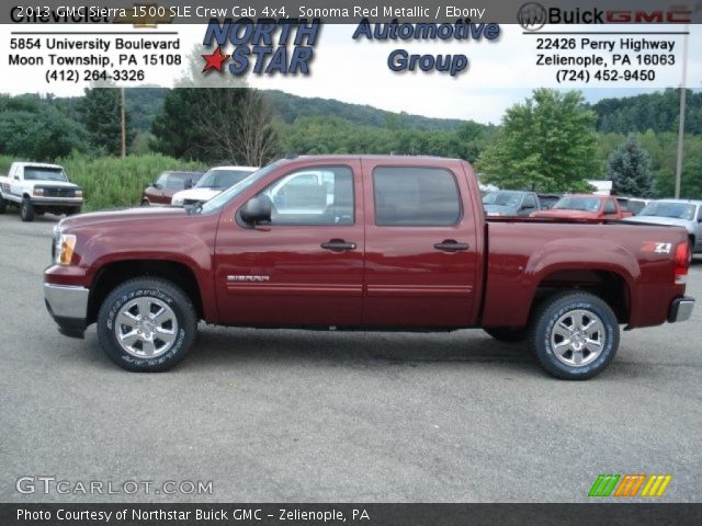 2013 GMC Sierra 1500 SLE Crew Cab 4x4 in Sonoma Red Metallic