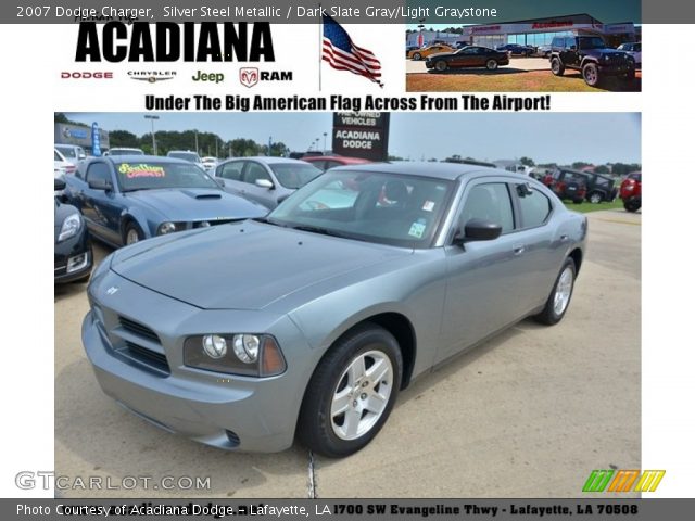 2007 Dodge Charger  in Silver Steel Metallic