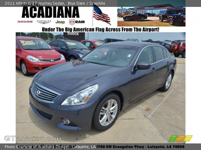 2011 Infiniti G 37 Journey Sedan in Blue Slate