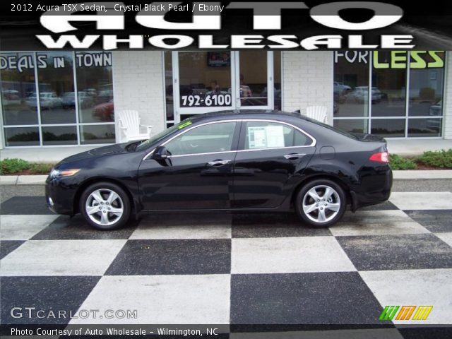 2012 Acura TSX Sedan in Crystal Black Pearl