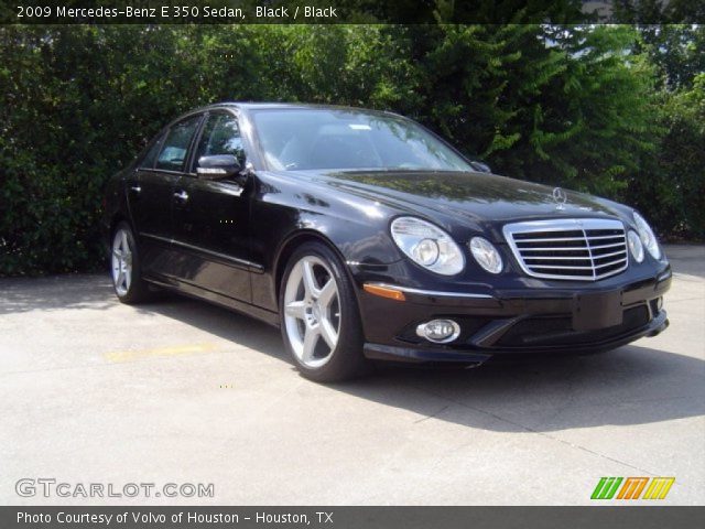 2009 Mercedes-Benz E 350 Sedan in Black