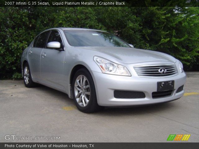 2007 Infiniti G 35 Sedan in Liquid Platinum Metallic