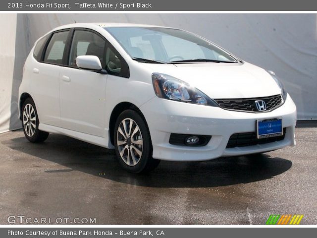 2013 Honda Fit Sport in Taffeta White