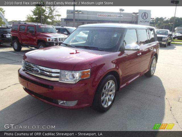 2010 Ford Flex Limited in Red Candy Metallic