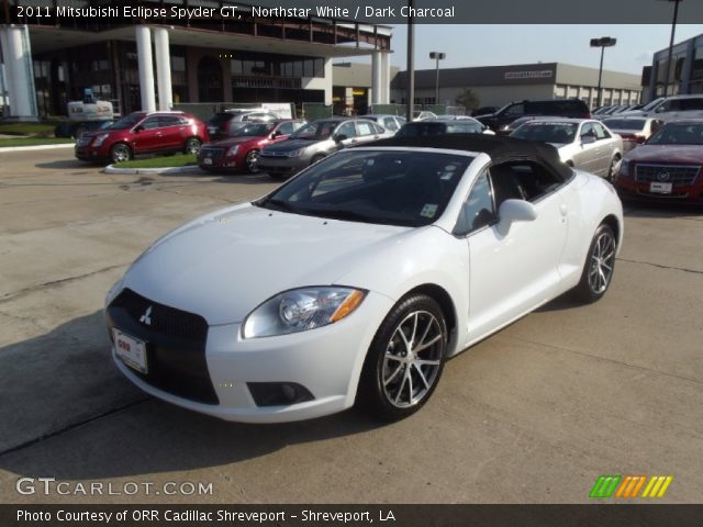 2011 Mitsubishi Eclipse Spyder GT in Northstar White