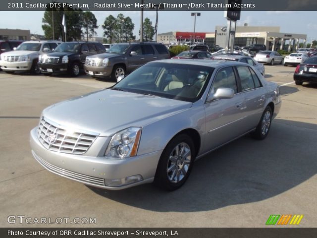2011 Cadillac DTS Premium in Radiant Silver Metallic