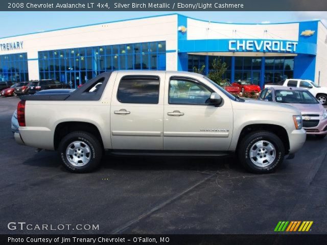 2008 Chevrolet Avalanche LT 4x4 in Silver Birch Metallic