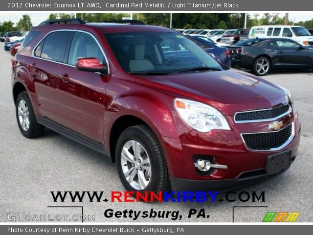 2012 Chevrolet Equinox LT AWD in Cardinal Red Metallic