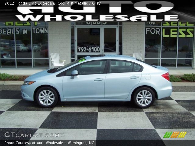 2012 Honda Civic EX Sedan in Cool Mist Metallic