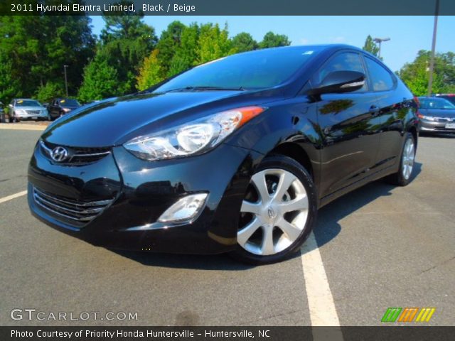 2011 Hyundai Elantra Limited in Black