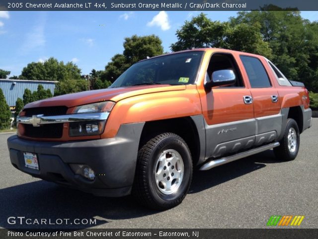 2005 Chevrolet Avalanche LT 4x4 in Sunburst Orange Metallic