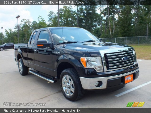 2011 Ford F150 XLT SuperCab in Ebony Black
