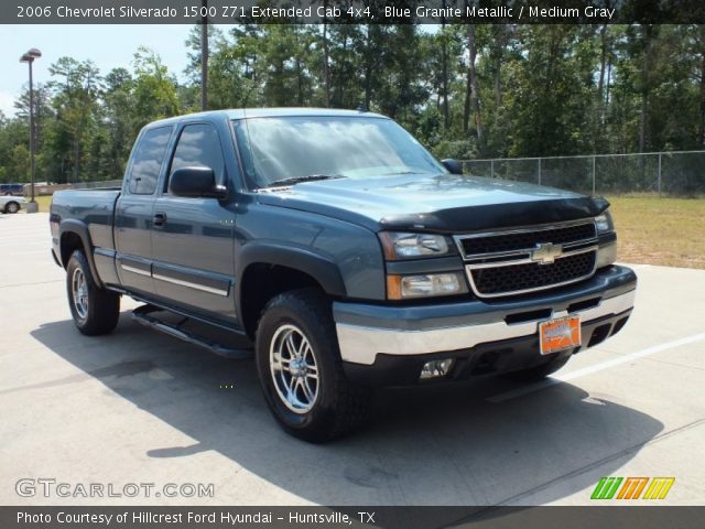 2006 Chevrolet Silverado 1500 Z71 Extended Cab 4x4 in Blue Granite Metallic