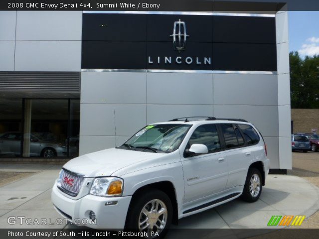 2008 GMC Envoy Denali 4x4 in Summit White