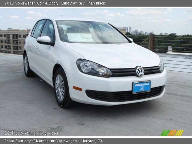 2013 Volkswagen Golf 4 Door in Candy White