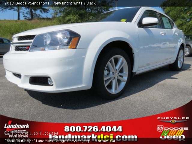 2013 Dodge Avenger SXT in New Bright White