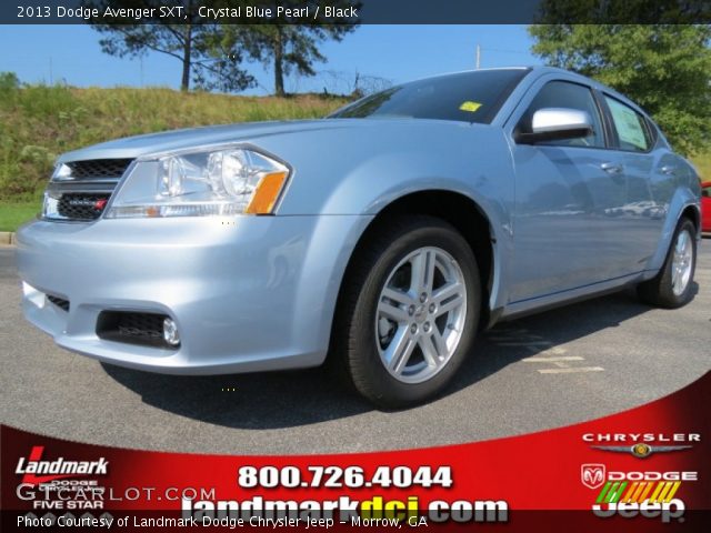2013 Dodge Avenger SXT in Crystal Blue Pearl