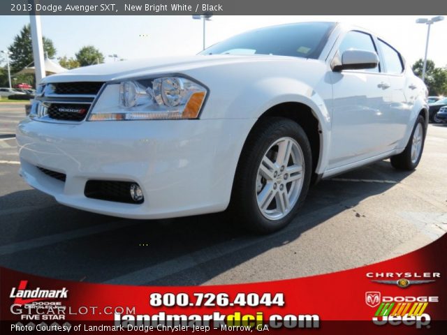 2013 Dodge Avenger SXT in New Bright White