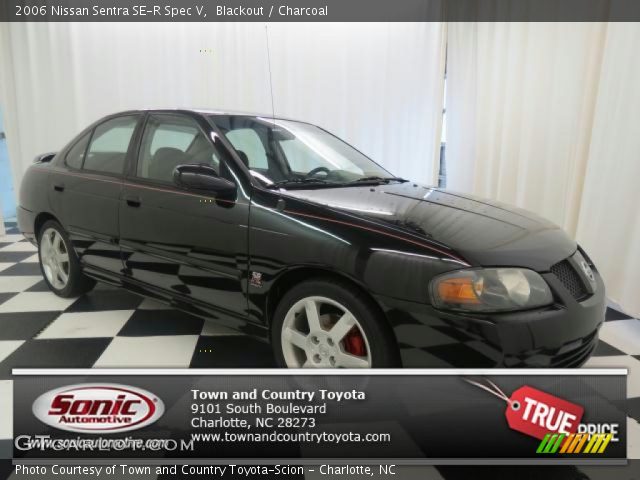 2006 Nissan Sentra SE-R Spec V in Blackout