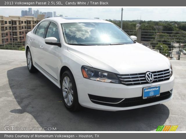 2013 Volkswagen Passat 2.5L SEL in Candy White