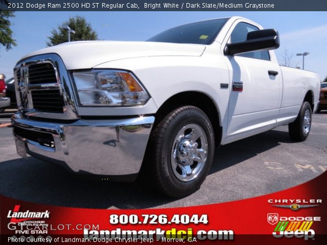 2012 Dodge Ram 2500 HD ST Regular Cab in Bright White