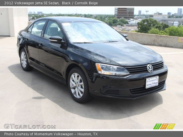 2012 Volkswagen Jetta SE Sedan in Black