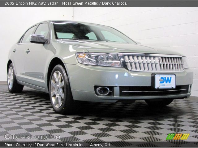 2009 Lincoln MKZ AWD Sedan in Moss Green Metallic