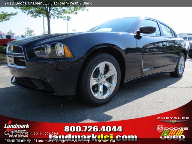 2012 Dodge Charger SE in Blackberry Pearl