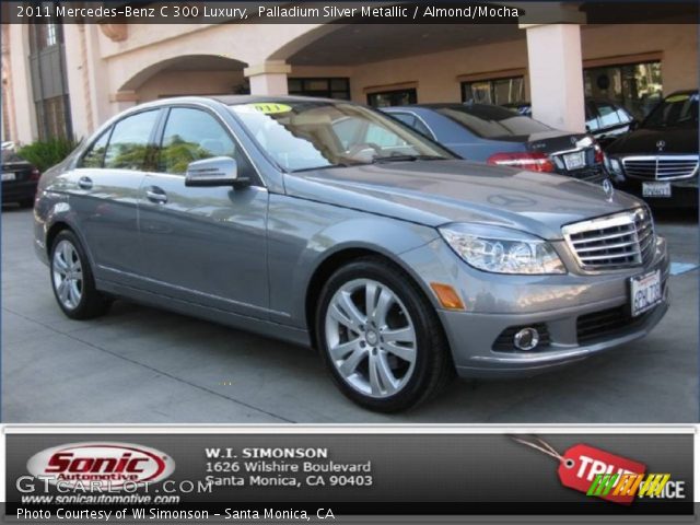 2011 Mercedes-Benz C 300 Luxury in Palladium Silver Metallic