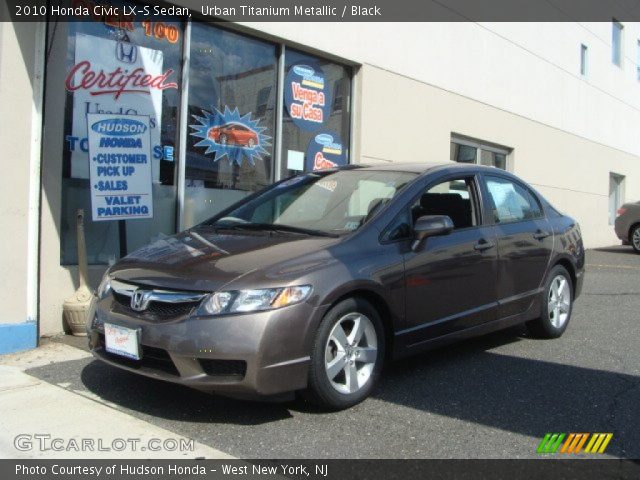 2010 Honda Civic LX-S Sedan in Urban Titanium Metallic