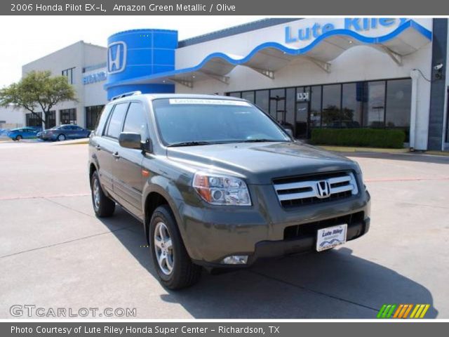 2006 Honda Pilot EX-L in Amazon Green Metallic