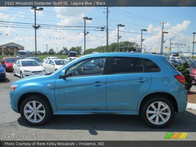 2012 Mitsubishi Outlander Sport SE in Laguna Blue