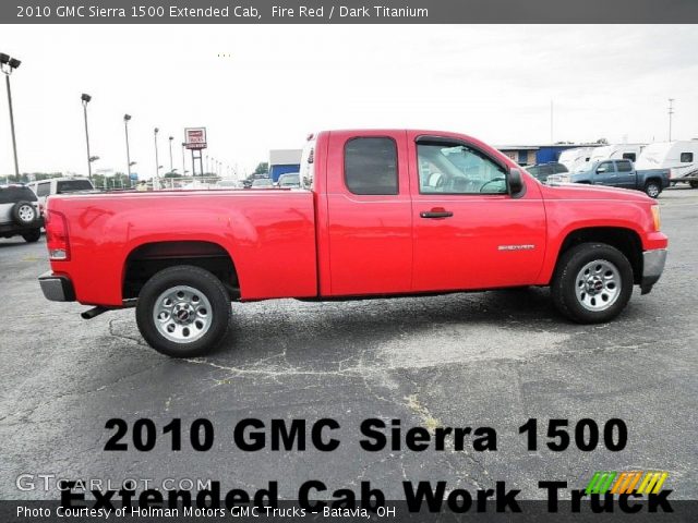 2010 GMC Sierra 1500 Extended Cab in Fire Red