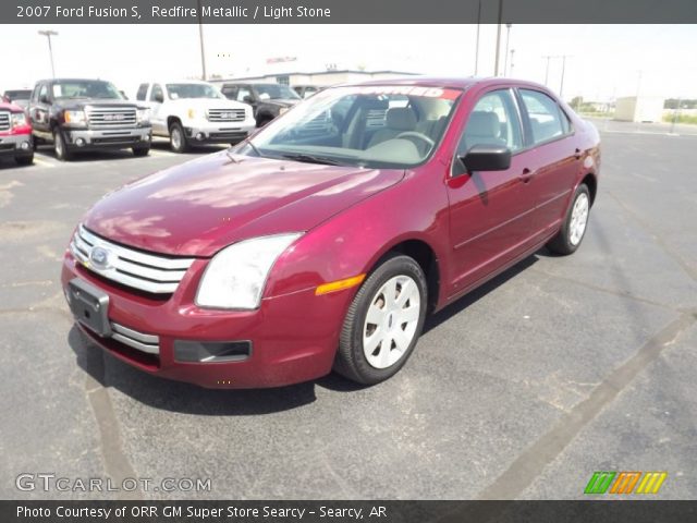 2007 Ford Fusion S in Redfire Metallic