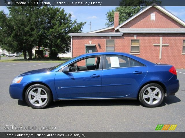 2006 Pontiac G6 GT Sedan in Electric Blue Metallic