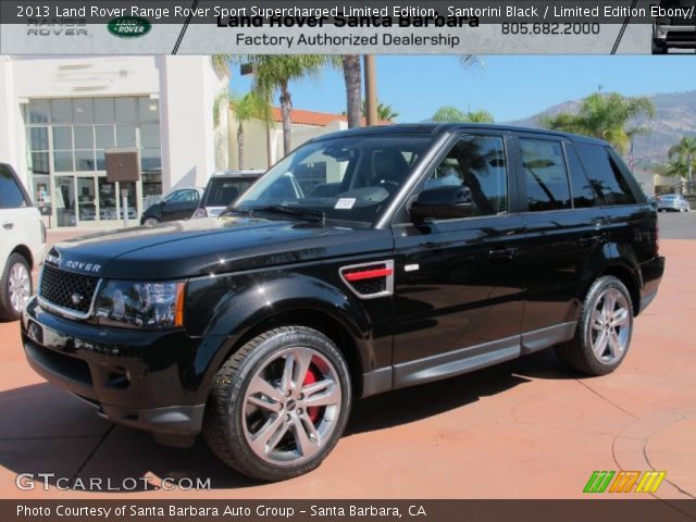 2013 Land Rover Range Rover Sport Supercharged Limited Edition in Santorini Black