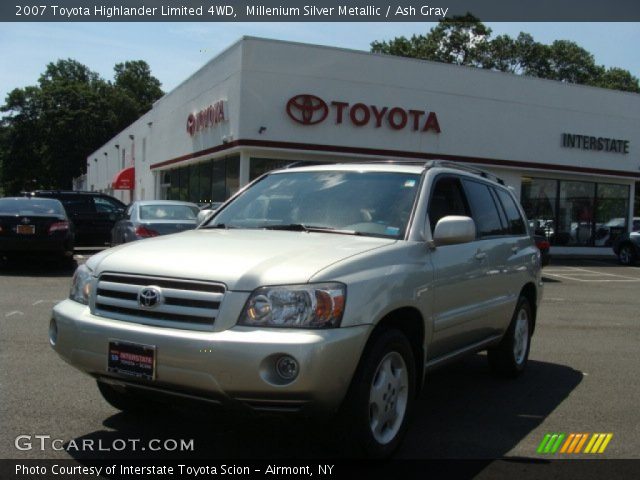 2007 Toyota Highlander Limited 4WD in Millenium Silver Metallic