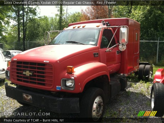 1999 Chevrolet C Series Kodiak C6500 Regular Cab Chassis in Red