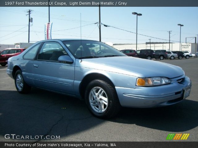 1997 Ford Thunderbird LX Coupe in Light Denim Blue Metallic
