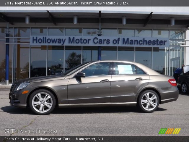 2012 Mercedes-Benz E 350 4Matic Sedan in Indium Grey Metallic